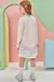 vestido inverno kukie manga longa tecido fly tech ursinho - loja online
