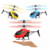 Mini Helicóptero Sensor Brinquedo Voa Cor vermelho