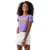 Camiseta Cropped Lilas menina teen pink soda - loja online