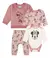 Conjunto 4 peças blusa Pelinho 2 bodys e calca disney simba - comprar online
