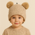 GORRO TRICÔ CRIANÇA 0-4 ANOS MENIN0 LÃ TOUCA FRIO SHERPA