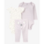 Trio Conjunto Bebê Menina 2 Body Bodies Calça Carter's Girl - loja online