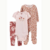 Conjunto Trio Macacão Bebê body e calça Menina - comprar online