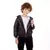 CASACO MENINO INFANTIL PRETO DUPLA FACE PUFFER OLIVER - Koltrim Kids