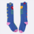 Meia Cantarola 3/4 Bota 7 leguas Jardim Secreto Azul - comprar online