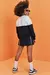 Conjunto Blusa Moletom e Saia Reta Moletom Preto Lilimoon na internet
