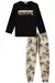 Conjunto Camiseta Preta Calca Tectel Camuflada LucBoo - Koltrim Kids