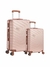 Mala de Viagem Média com Rodas 360º.cor rose , 2001M, ABS. - Bag & Cia