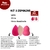 KIT 3 ESPONJAS MEDIAS SORTIDAS MARIA MANIA - comprar online