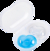 CHUPETA 100% SIL ORTO T2 CX C/2 M LOLLY