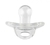 CHUPETA SOFT CALMING 100% SIL SIMETRICO TAM2 TRANSP LILLO
