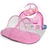 ACOLCHOADO PORTATIL P/ BEBE ROSA GRANDE PAIS E FILHOS