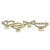 PIRANHA TRANSP. STRASS SORTIDAS 8CM MARIA MANIA - comprar online