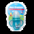 COPO PLASTICO 280ML MEU COPINHO AZUL PAIS E FILHOS