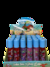 BRILHO LABIAL SEREIA 24un SAFIRA xyx