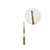 PINÇA PONTA CHANFRADA DOURADA 24X1 MARIA MANIA - comprar online