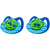 CHUPETA VIVA SIL RED C/02 UN - T2 AZUL LOLLY