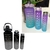 KIT 3 GARRAFAS SQUEEZE DEGRADE 2LT - 900ML - 300ML DIVERSOS