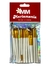 KIT PINCEIS MAKE PRETO/BRANCO 20UN MARIA MANIA