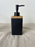 SET DE BAÑO CERAMICA Y BAMBU NEGRO. en internet