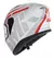 Casco Stellar Stage Blanco/Rojo Mate - comprar online