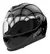 Casco Hawk Rs1 Negro Brilloso