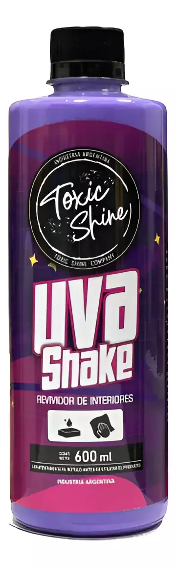 Toxic Shine Uva Shake Acondicionador Plasticos