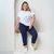 Conjunto Feminino de Capri Plus Size - loja online