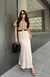 Saia Midi Acetinada - Morganita - Loja Online de Roupas Femininas
