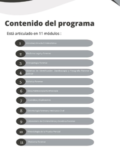 DIPLOMADO MÉTODOS DE IDENTIFICACIÓN CRIMINALÍSTICA