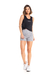 Conjunto - Regata costas transpassadas 70221 & Bermuda supermicrofibra 80033 - Bella Belly Fitness