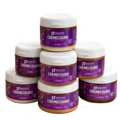 Creme Hidratante Couro Liso Graxa brilho Novax 60g