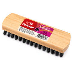 Escova Macia para Sapato de Couro Lustrar/Engraxar - Condor - Tudo.couros