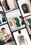 PACK DE 5 REMERAS SURTIDAS DE TALLES Y COLORES