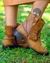 Bota em couro Ana