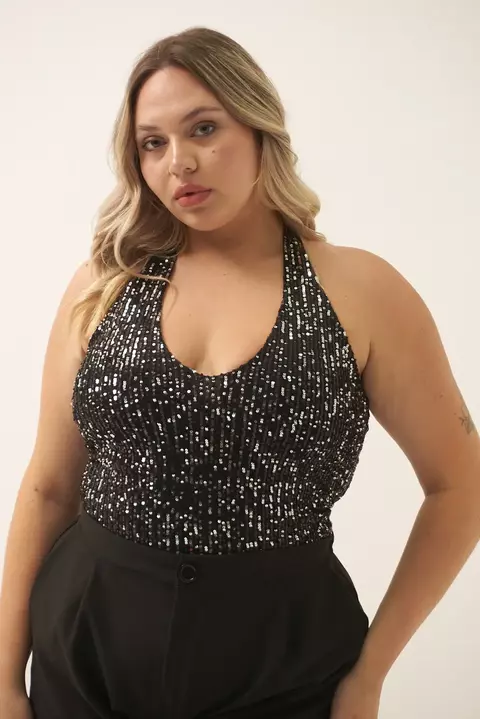 Top Marilyn lentejuelas (XL/XXL)