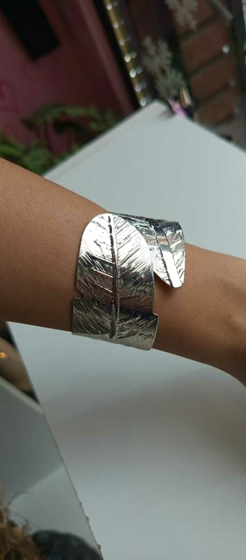 Pulsera Brazalete Hoja