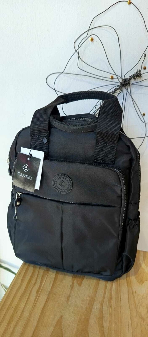 Mochila Bandolera TRIXI (Negra ) - comprar online