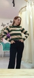 Sueter Bremer Verde y Beige - comprar online