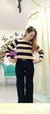 Sueter Bremer Beige y Negro