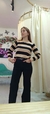 Sueter Bremer Beige y Negro - comprar online