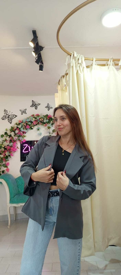 Blazer Gris