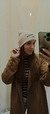 Gorro de lana Beige