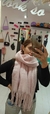 Bufandon Nube Rosa Bebe