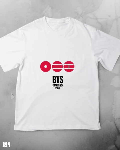 Camiseta Personalizada BTS Comeback 2026 - comprar online