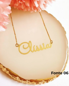 Colar Personalizado com Nome - DonnaDonnolla