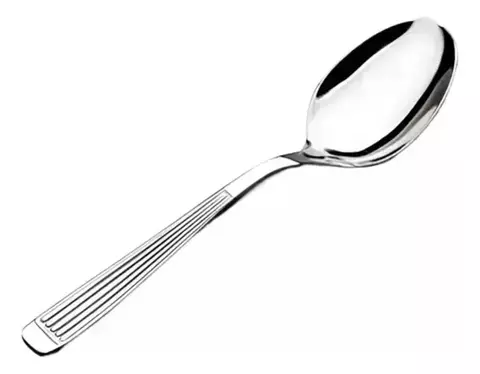 cuchara de te acero x12 uni