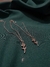 Collar compartido con dije rosa