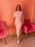 Vestido MIDI Canelado