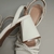 Salto Bloco Laura Branca Elegante - comprar online
